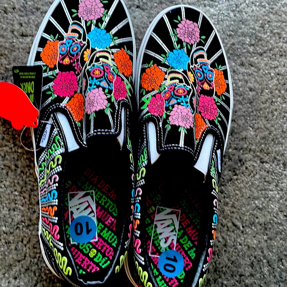 Glow in Dark vans sneakers for men